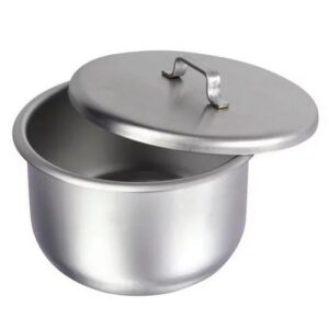 Gallipot with Lid Stainless Steel
